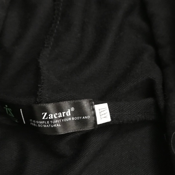 Zip up Zip Cuff cotton cardigan - Picture 2 of 3